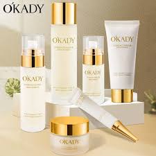 OKADY - Bifid Yeast Moisturizing Anti-Aging Organic Facial Care Product Skin Care Set